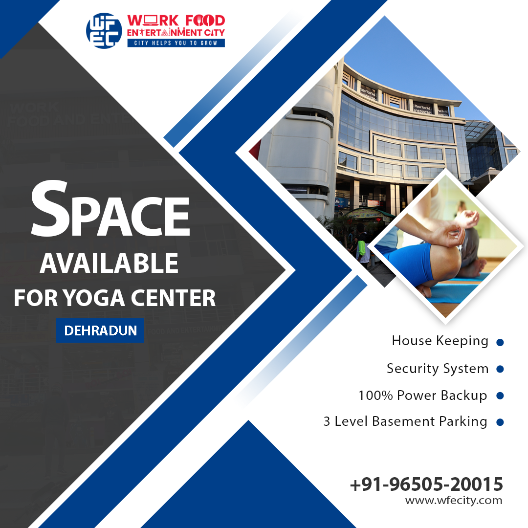 Yoga Center space for Rent/Leas in Dehradun