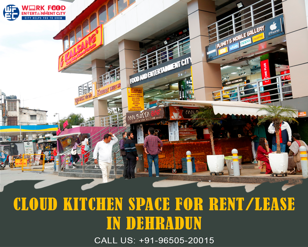 Cloud Kitchen space for Rent/Lease in Dehradun