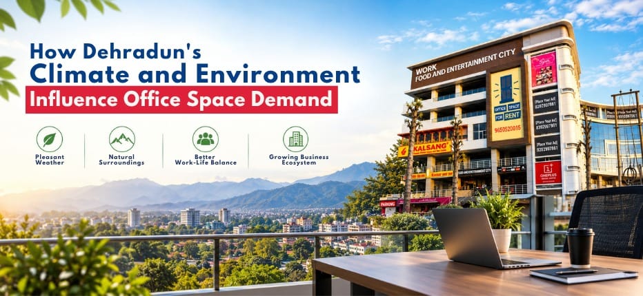 How Dehradun’s Climate and Environment Influence Office Space Demand