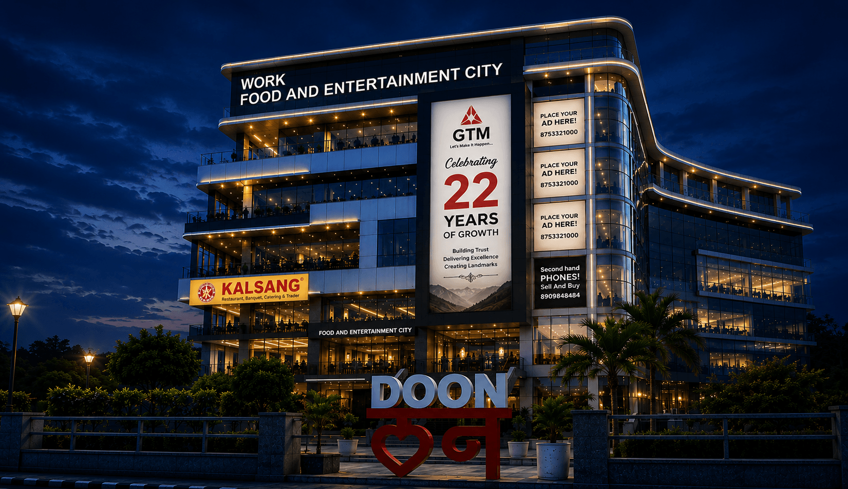 WFECity office and commercial spaces in Dehradun