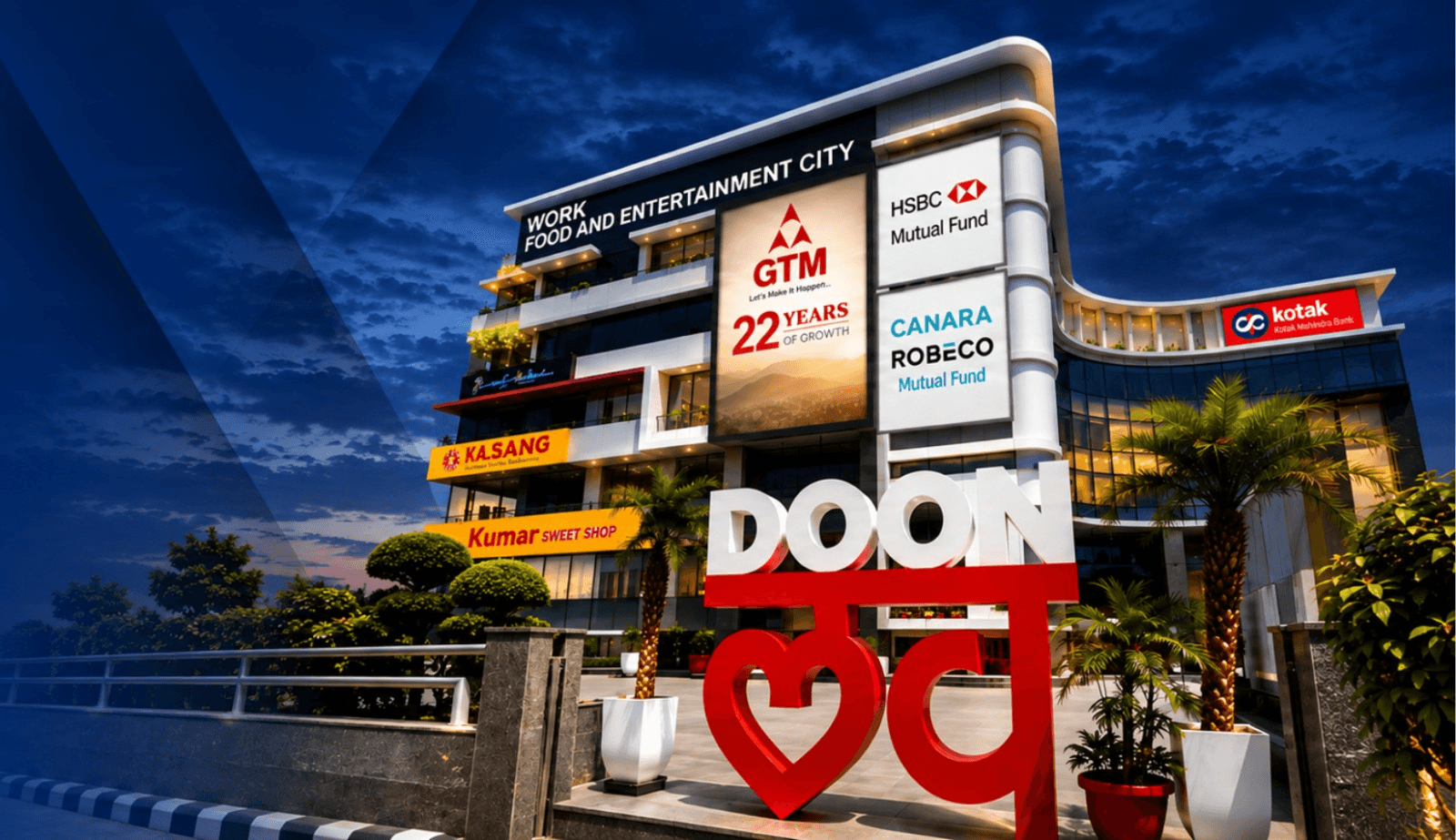 WFECity office and commercial spaces in Dehradun