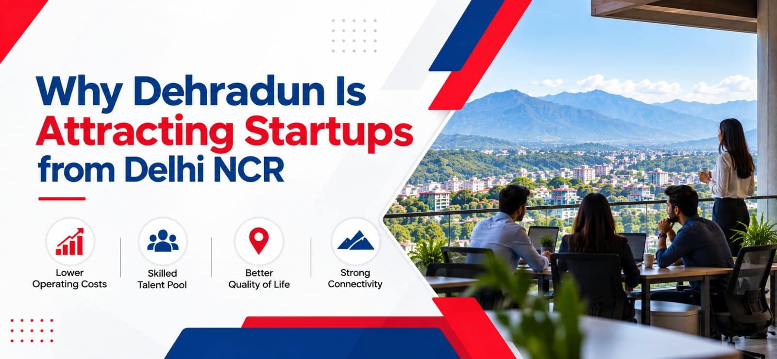 Startups in Dehradun exploring modern office spaces and business opportunities