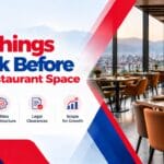 Top 5 Things to Check Before Renting a Restaurant Space