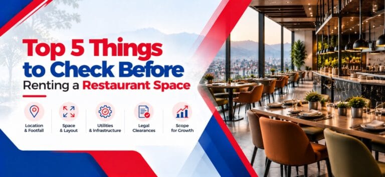 Top 5 Things to Check Before Renting a Restaurant Space